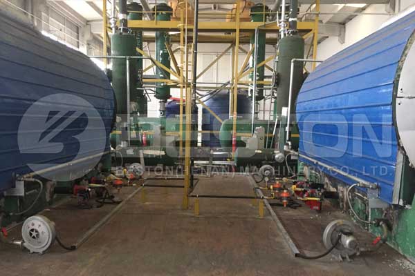 Tyre Pyrolysis Machine