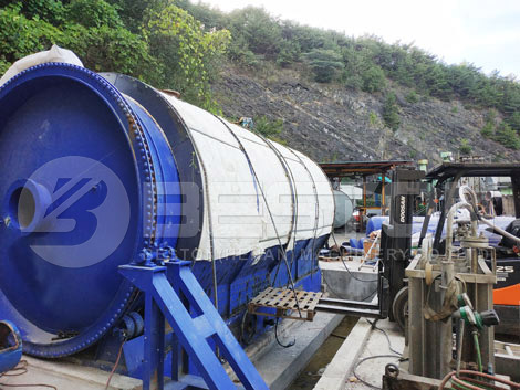 Pyrolysis Plant Installed in Korea