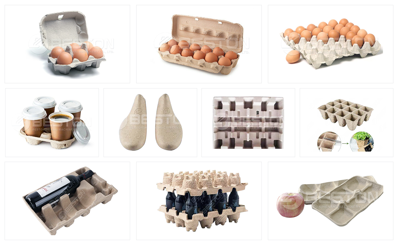 Application of Small Egg Tray Making Machine